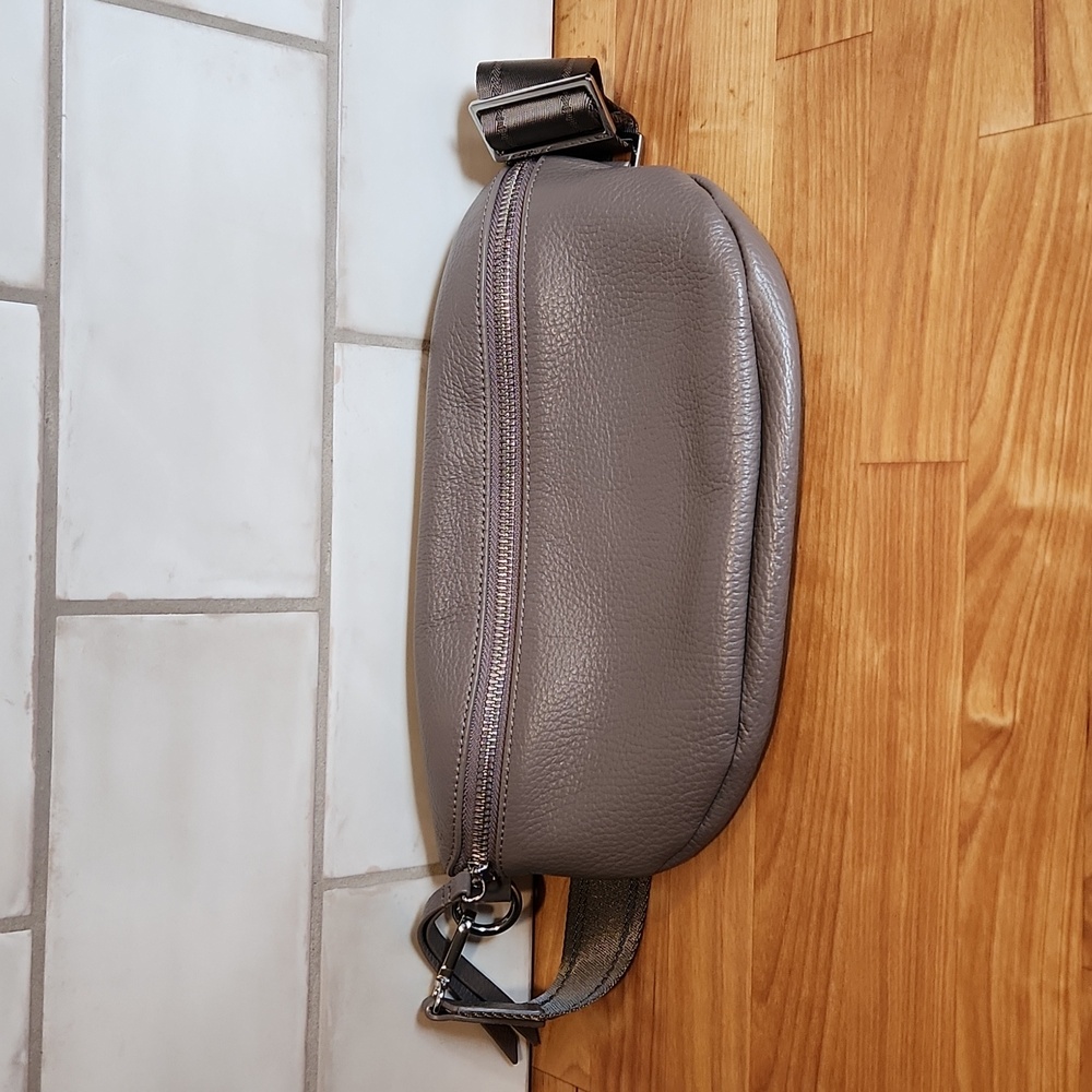 Quince Gray Crossbody Bag